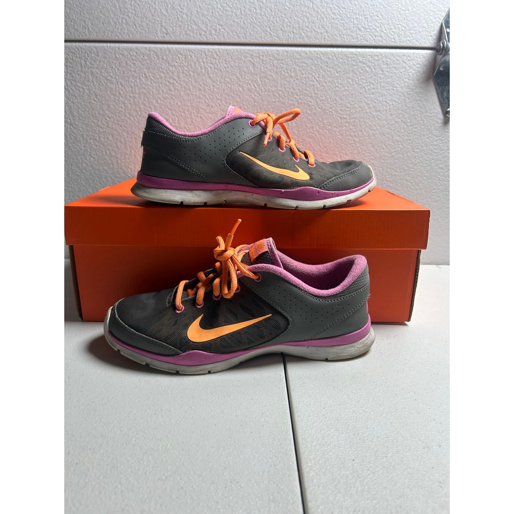 Nike In-Season TR 3 Dark Grey Pink Orange Womens 9 #2953